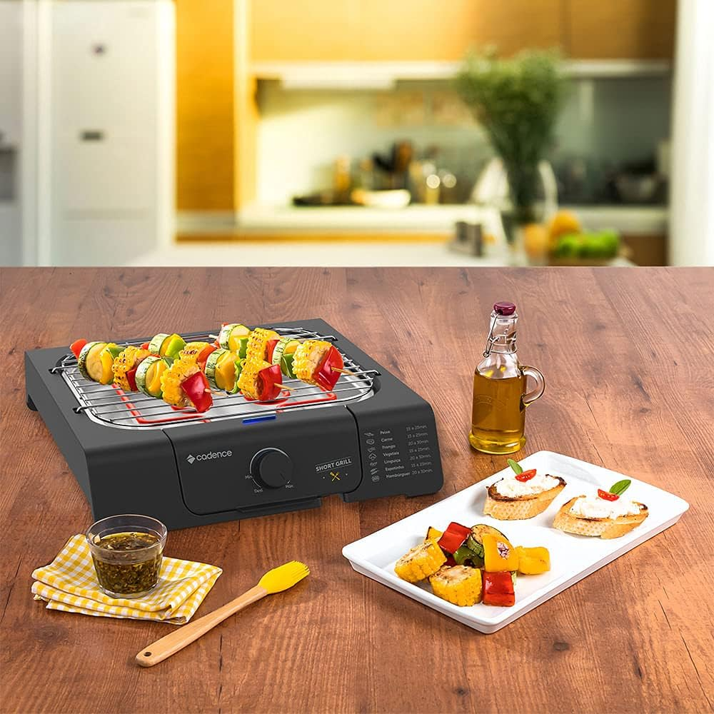 Churrasqueira Elétrica Cadence Short Grill | 127V