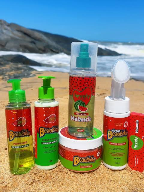 Kit Melancia Lovely E Beautyloo Skin Care By Face Beautiful