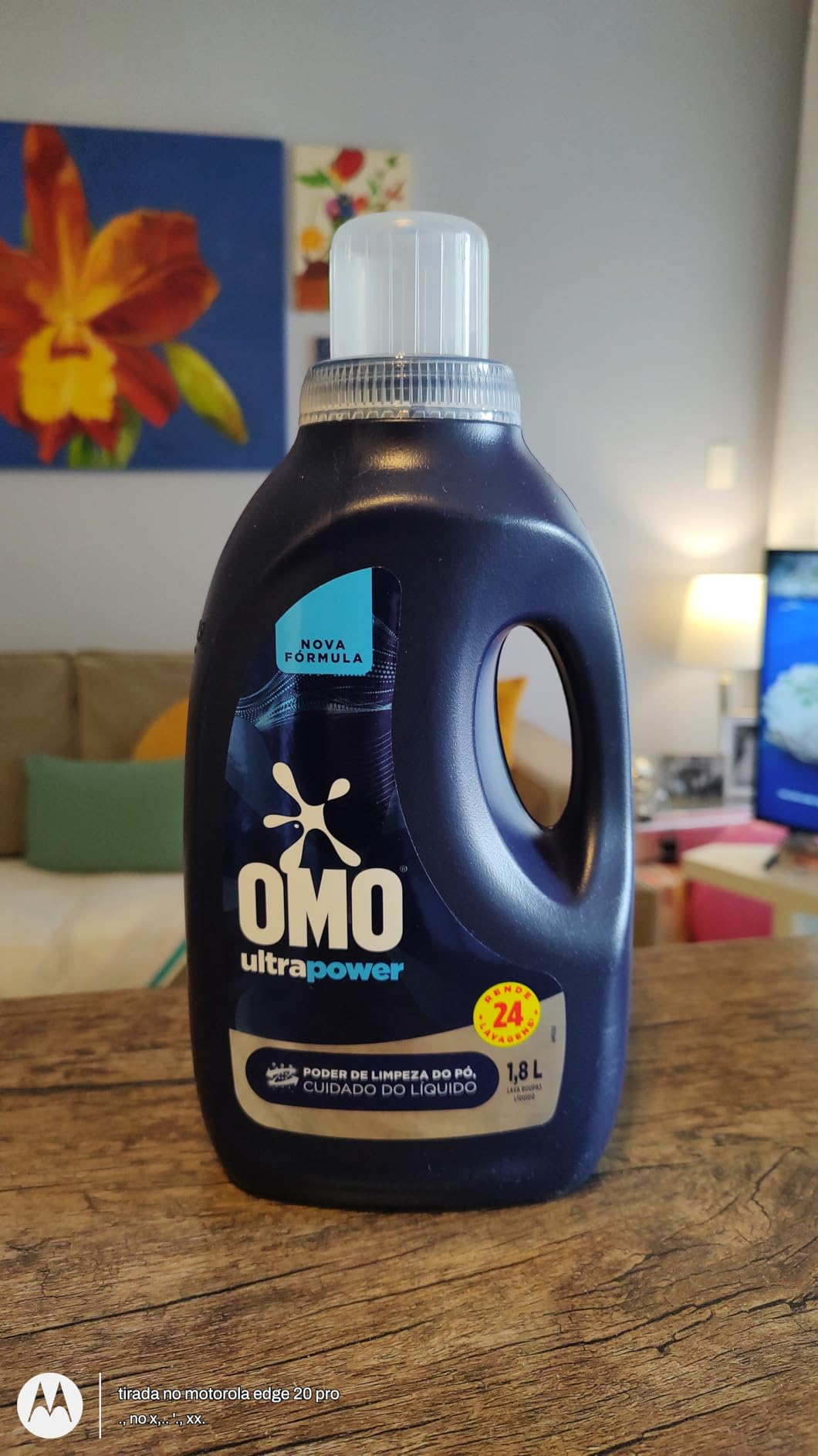 Lava-Roupas OMO Líquido Omo Ultra Power | Frasco, 1 8L