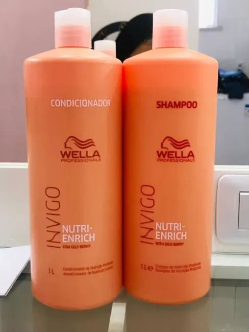 Wella Professionals Invigo Nutri-Enrich Kit Profissional (2 Produtos) - Kit de Tratamento para Cabelos - Magazine Promosam
