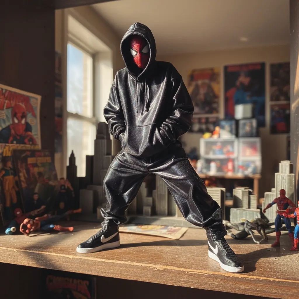 Boneco Homem Aranha Urbano 20cm Action Figure 3d