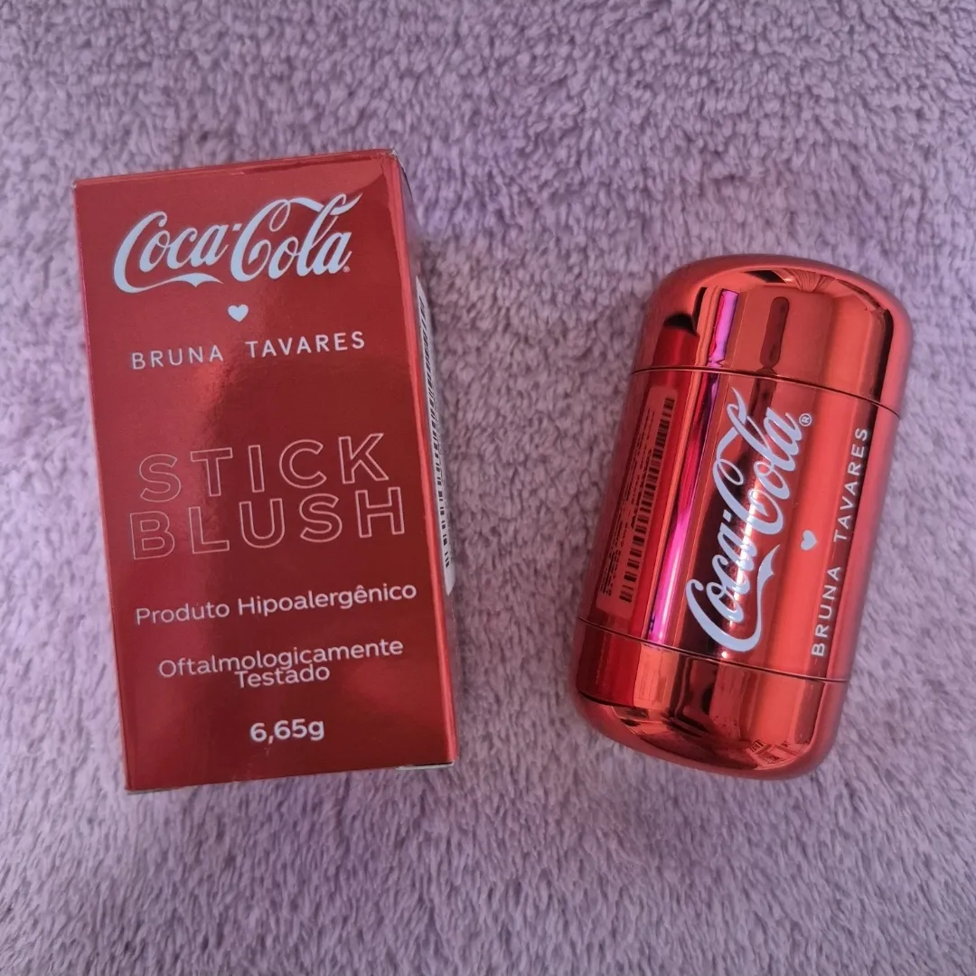 Blush Stick - Bruna Tavares - Bt Coca Cola - Multifuncional Flush Vibes