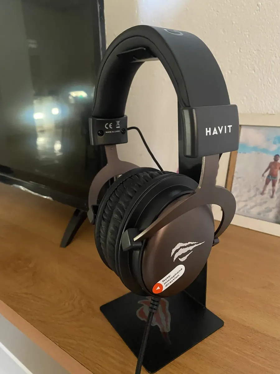 Fone de Ouvido Gamer Headset Havit H2015d Pc Consoles color negro