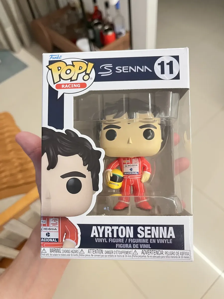 Boneco Funko Pop! Racing Mclaren- Ayrton Senna