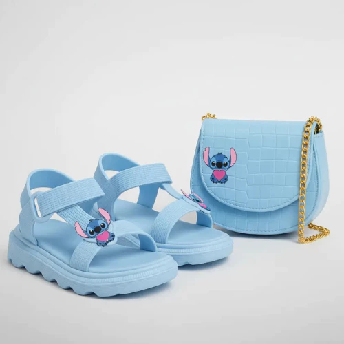 Kit Menina Sandália Infantil com Bolsinha Linda e Delicada | Shopee Brasil