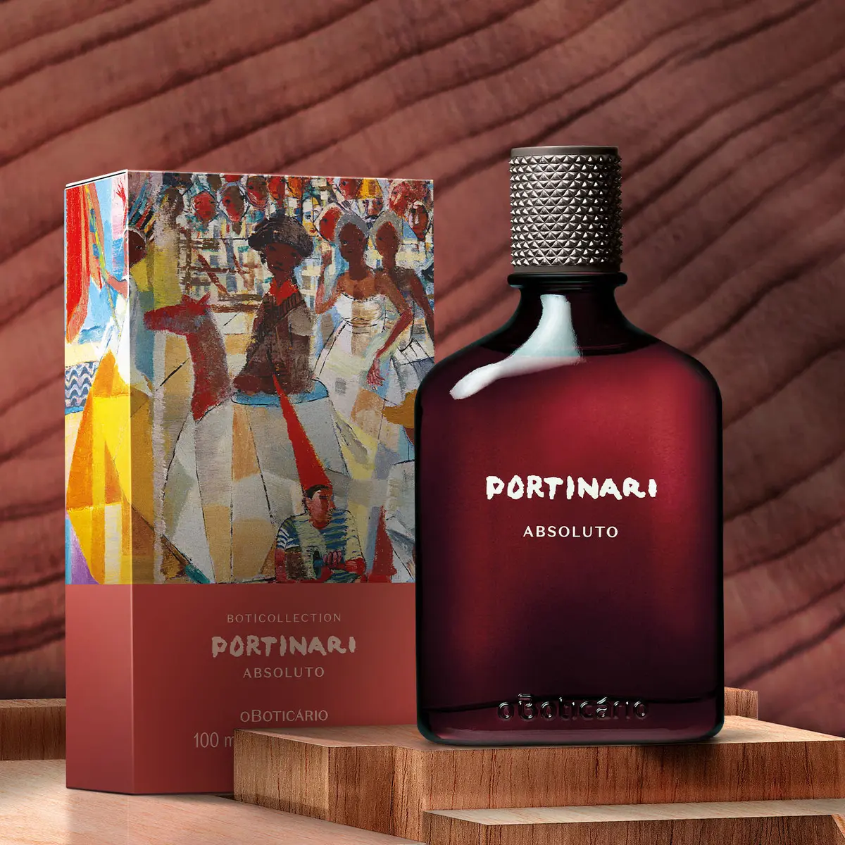 O Boticário Portinari Absoluto Colônia Chipre Amadeirado 100ml