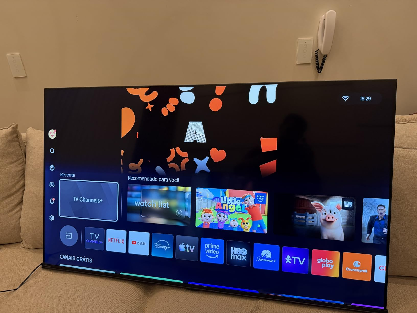 Smart TV Hisense 4K 55" Polegadas 55A6NV | com Dolby Vision, HDR10, HLG, Dolby Gaming, Film Maker, DTS Virtual X, Compatibilidade Alexa e Google Home