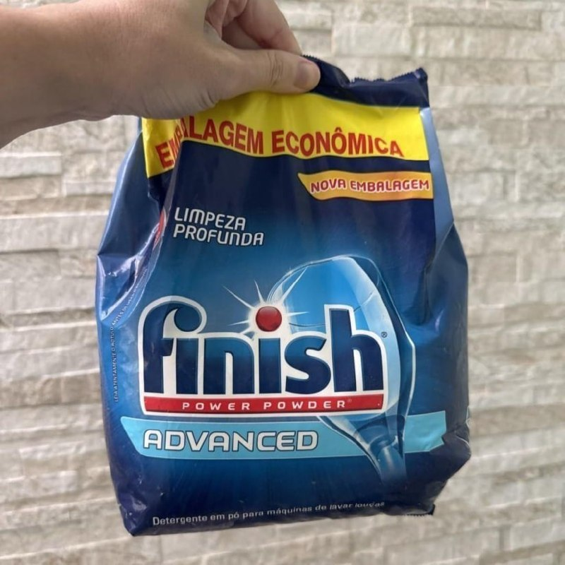 Detergente para Lava Louças Finish em Pó, 2,5kg | Power Powder Advanced