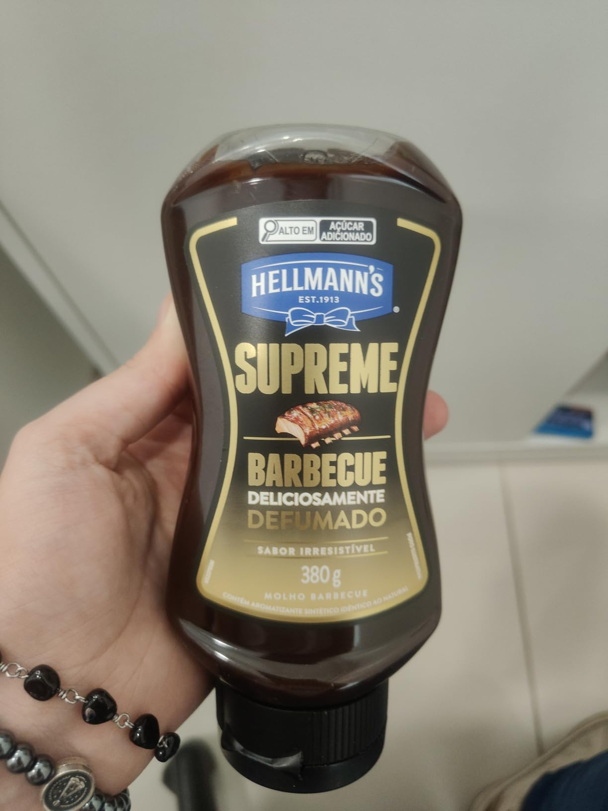 Molho Barbecue Defumado Hellmann's Supreme Squeeze 380g