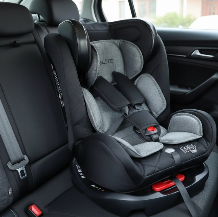 Cadeira de Carro Infantil 0 a 36Kg Elite 4 em 1 - Maxi Baby - Preto