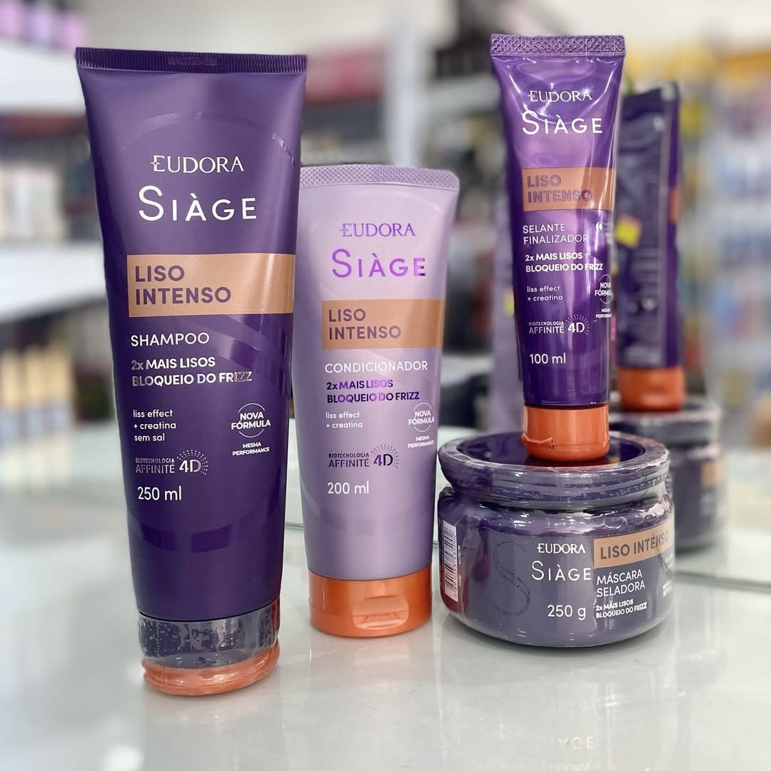 Eudora Kit Siàge Liso Intenso (4 Itens)