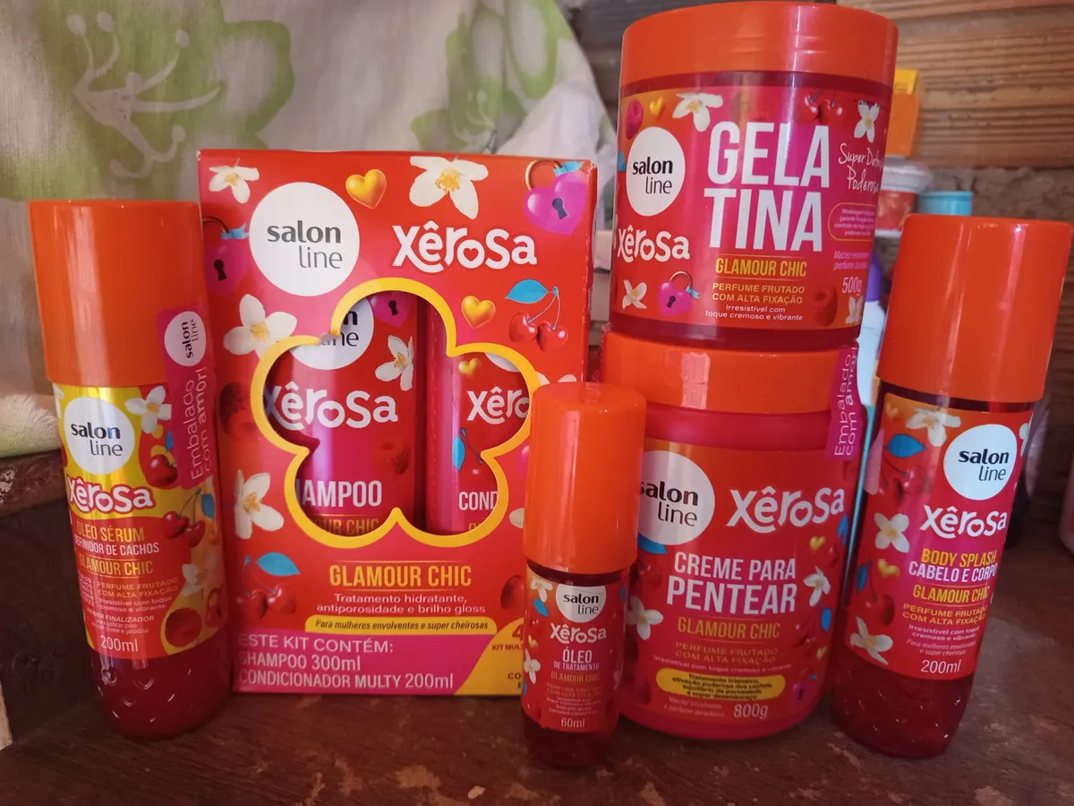 Kit Tratamento E Finalização Xêrosa Glamour Chic