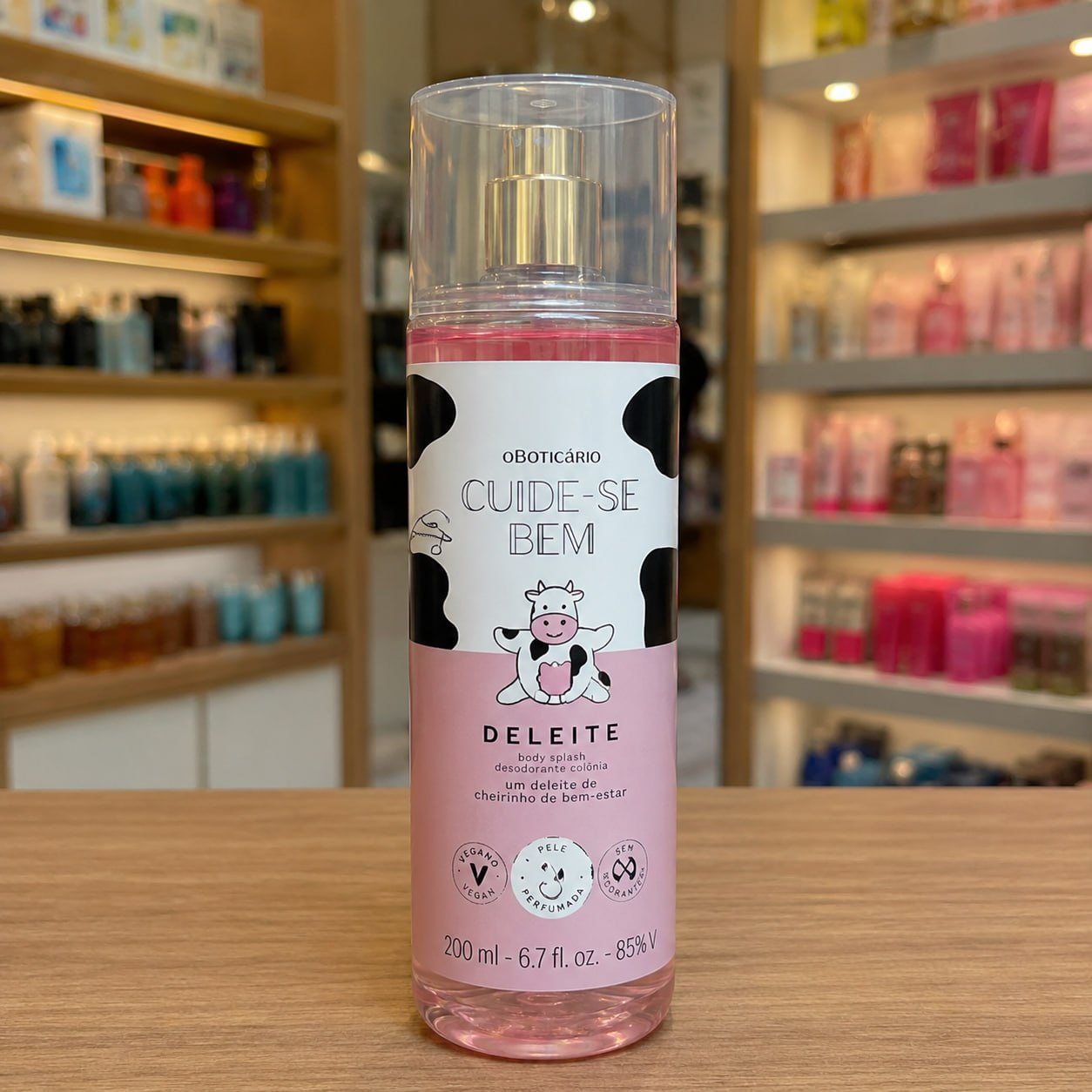 Body Splash Cuide-se Bem Deleite Boticário 200ml Vegano Suave