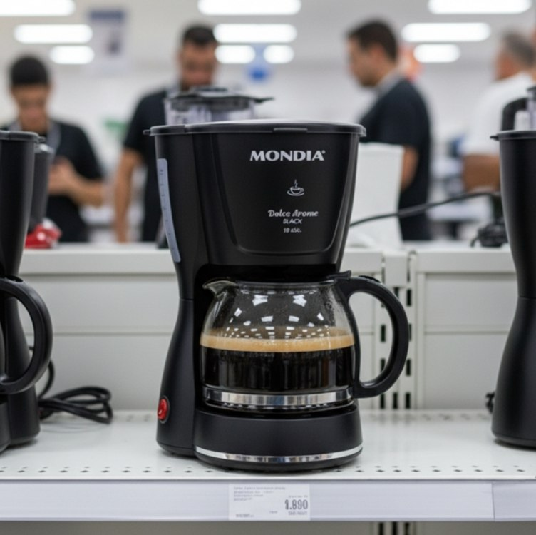 MONDIAL Cafeteira Elétrica Dolce Arome, Preto, 550W, 220V - C-30-18X-FB