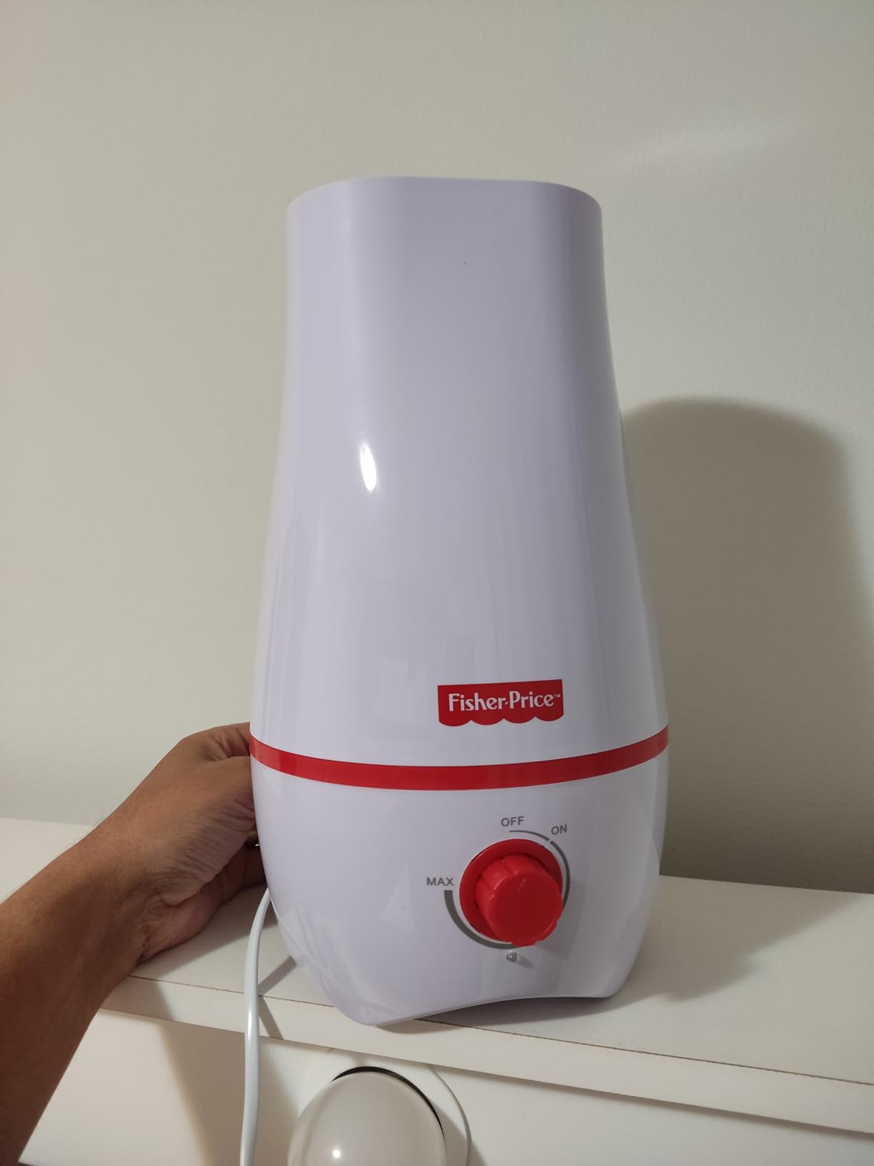 Umidificador de Ar Ultrassônico 2,2L Bivolt Automático Fisher Price - HC055