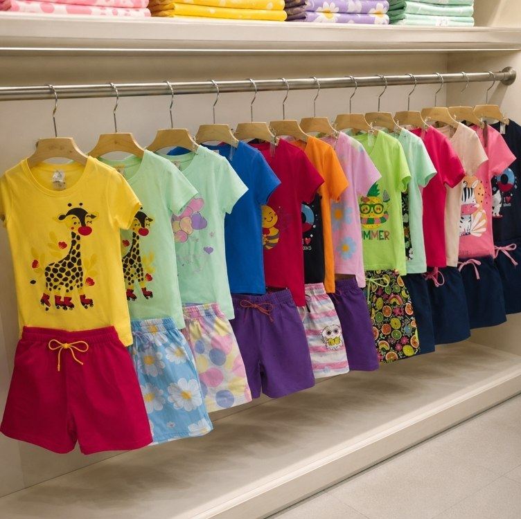 Kit 10 Peças Roupa Infantil Menina Verão Conjunto Criança