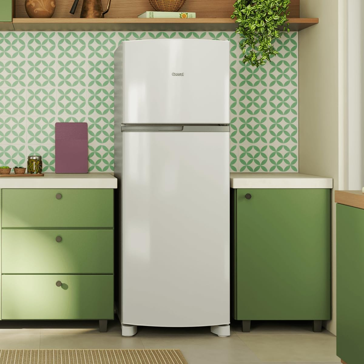 Geladeira/Refrigerador Consul Frost Free Duplex Branco 333L CRM40MB