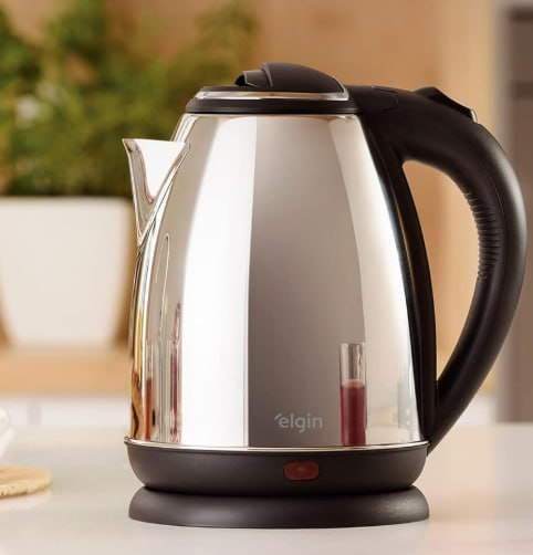 Chaleira Elétrica Elgin Cha10 1,8L Sem Fio com Desligamento Automático