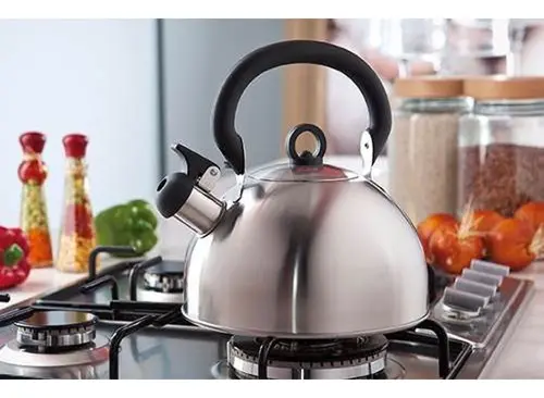 Chaleira De Aço Inox Com Apito 2,0 Litros Delizie - Mor