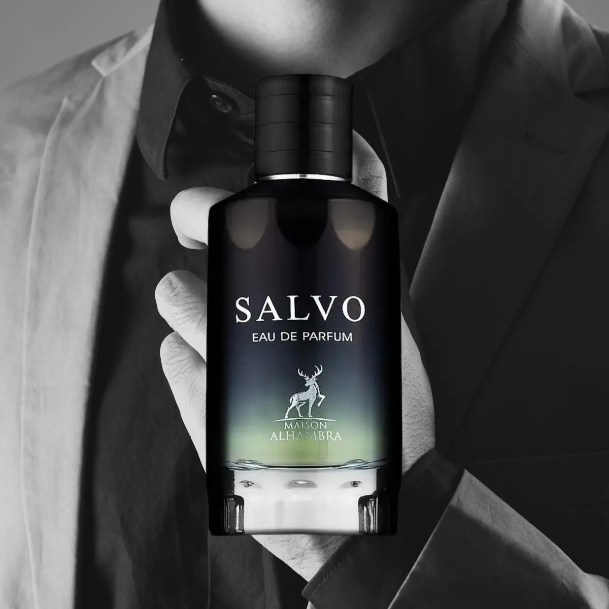 Perfume Masculino Arabe Salvo Eua De Parfum Alhmabra 100ml