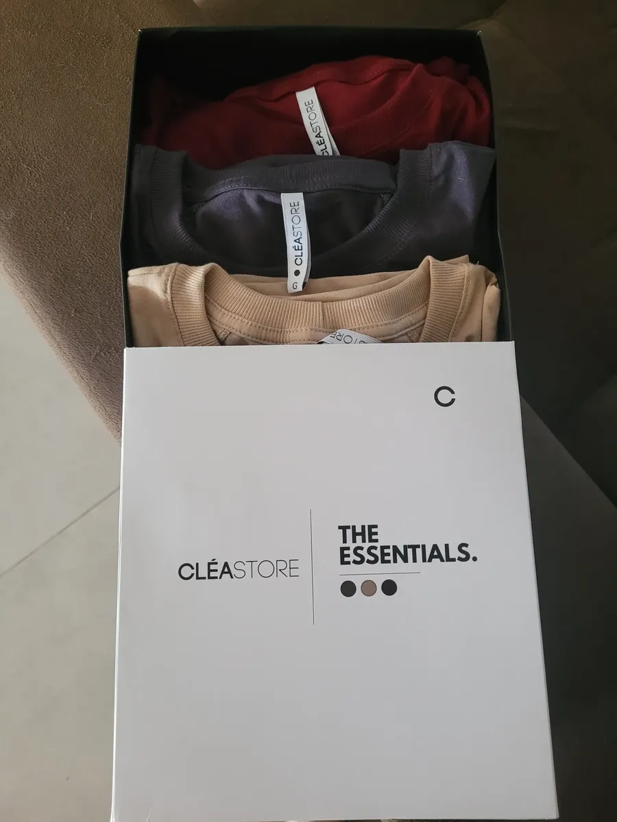 Kit De 3 T-shirts Oversized Intense Cléa Store