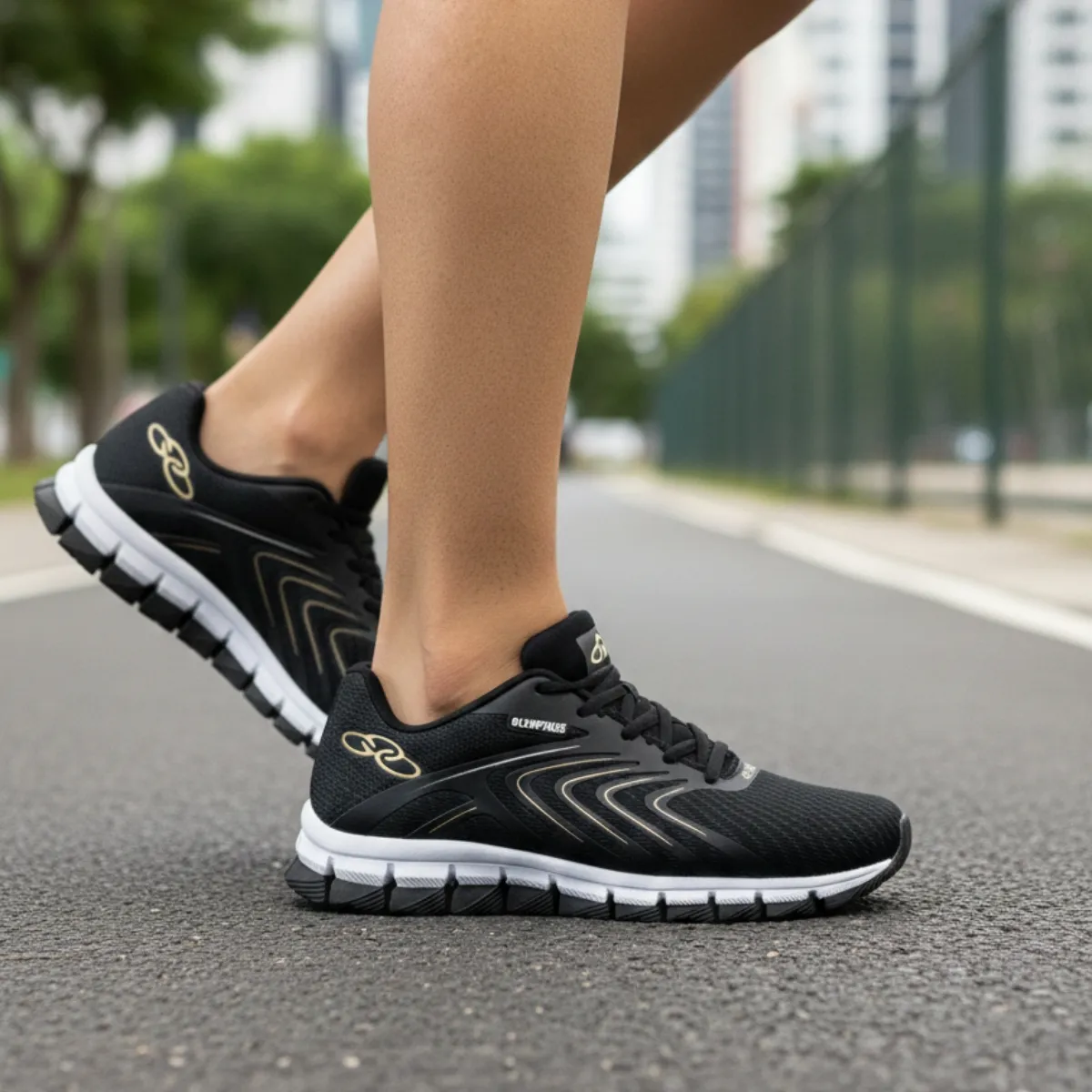 Tenis Masculino Esportivo Olimpic Academia Caminhada Promoçã