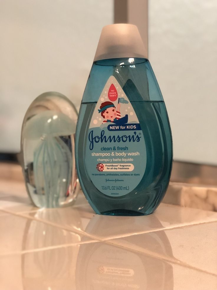 Johnson's Baby Shampoo Infantil Cheiro Prolongado, 400ml, Azul