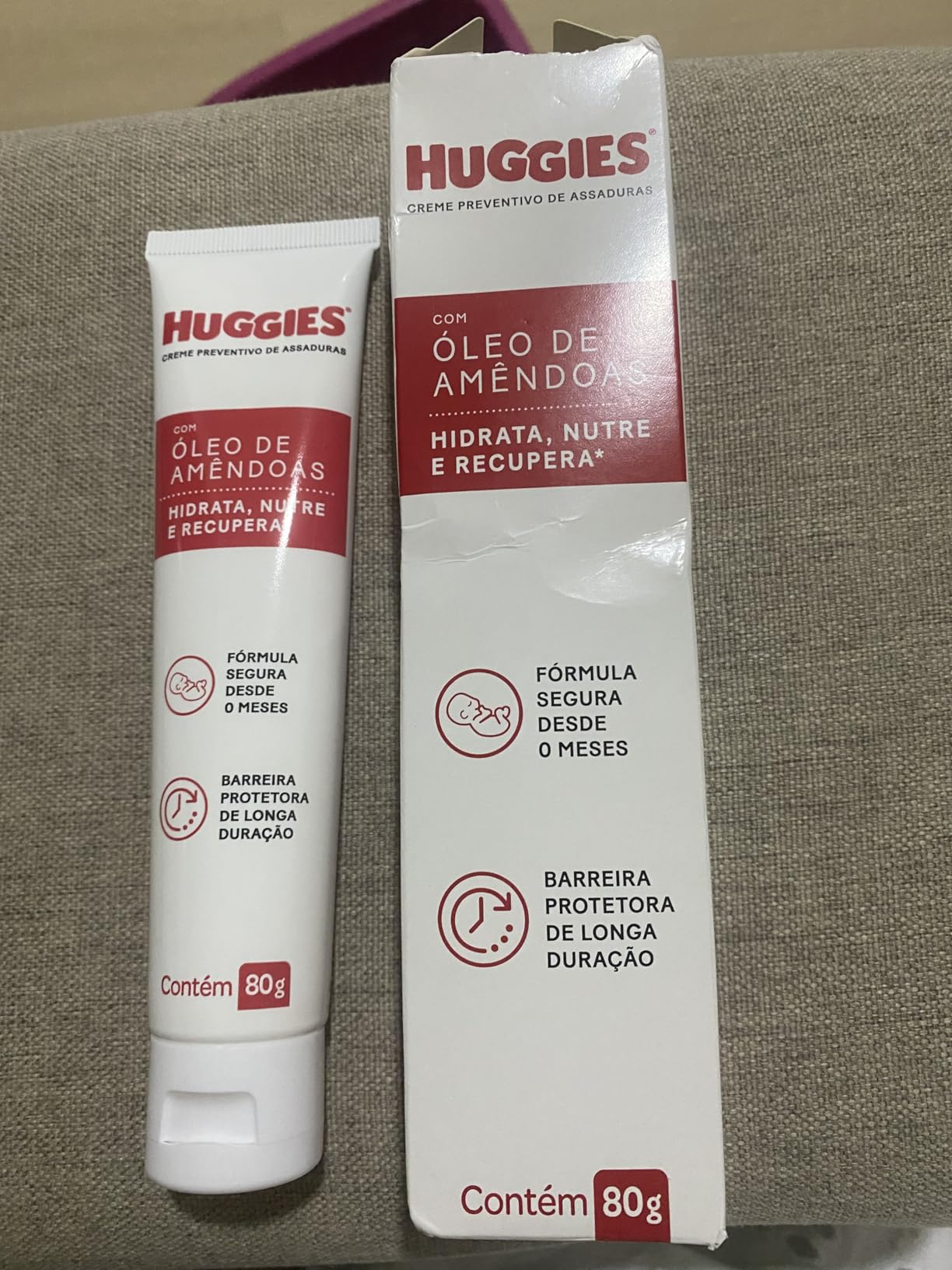 Creme Preventivo de Assaduras Huggies Pele Protegida 80g