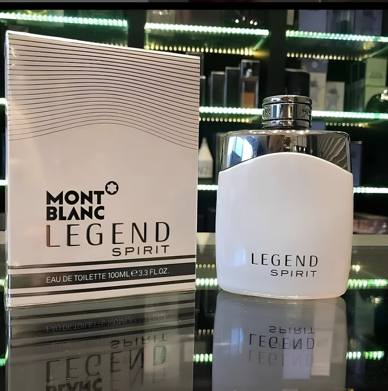 Perfume Legend Spirit Edt 100Ml, Mont Blanc, Incolor, 100 Ml