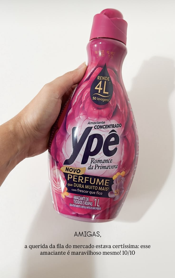 Ypê Amaciante Concentrado Pink 1,5L