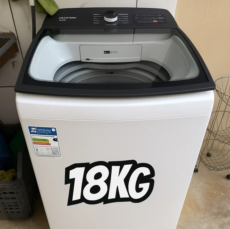 Lavadora de Roupas Brastemp 18kg Cesto Inox 12 Programas de Lavagem Branca BWF18AB - Máquina de Lavar - Magazine Promosam