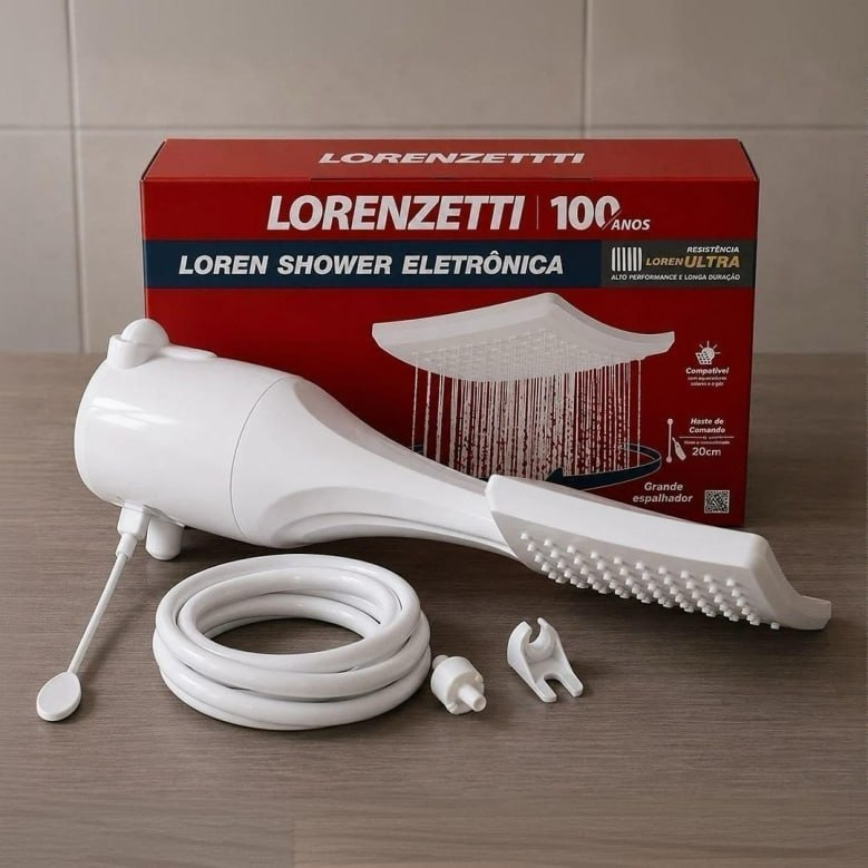 Ducha Loren Shower Ultra Eletrônica 127V 5500W Lorenzetti