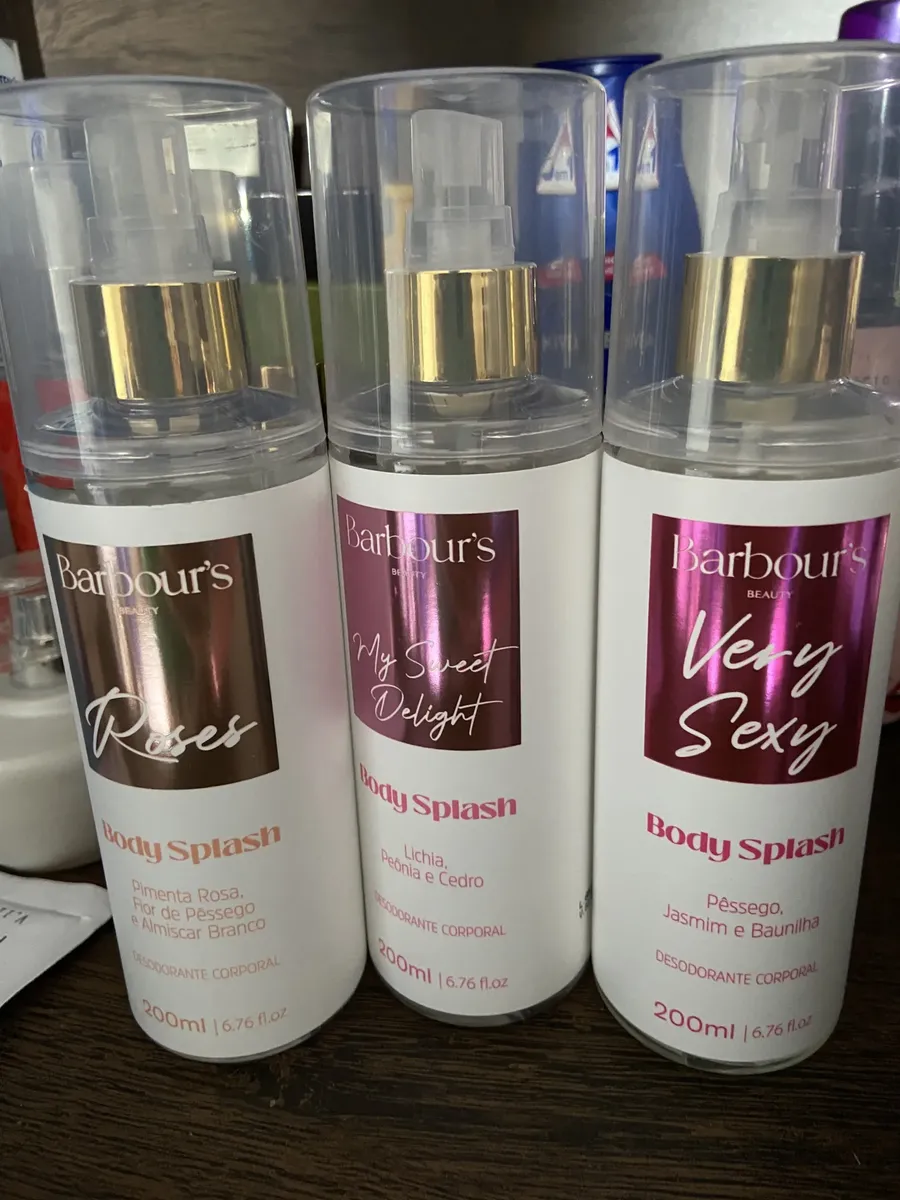 3 Body Splash Very Sexy Delight Roses Barbour&amp;quots Beauty