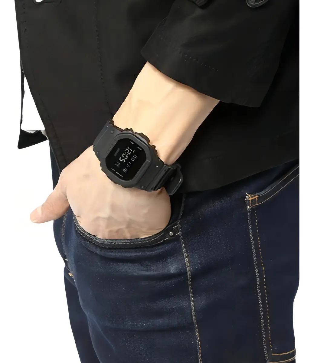 Relógio de pulso Casio DW5600BB-1DR Preto
