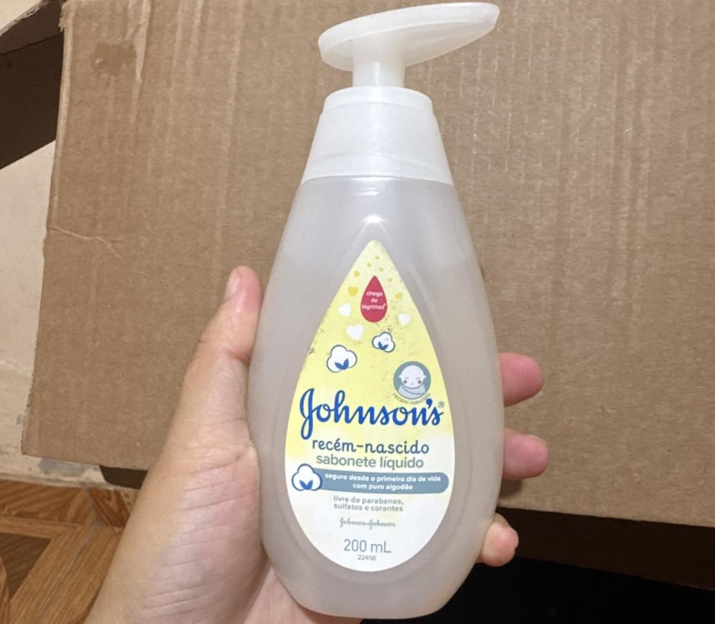 Johnson's Baby Sabonete Líquido Recém Nascido, 200ml