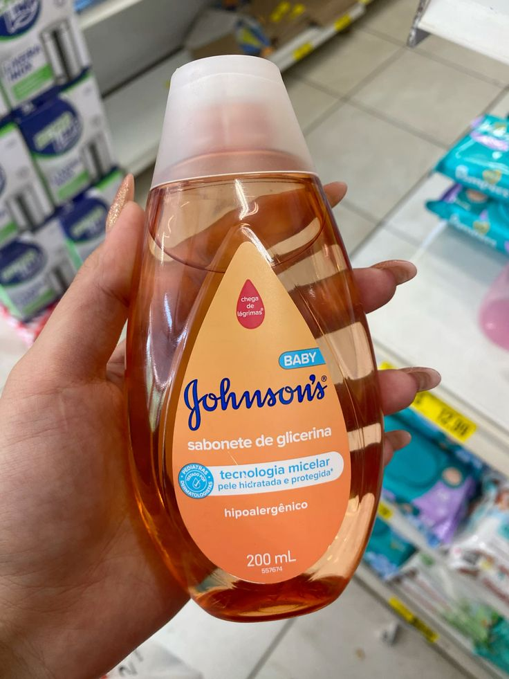 Johnson's Baby Sabonete Líquido Glicerina da Cabeça aos Pés, 750ml