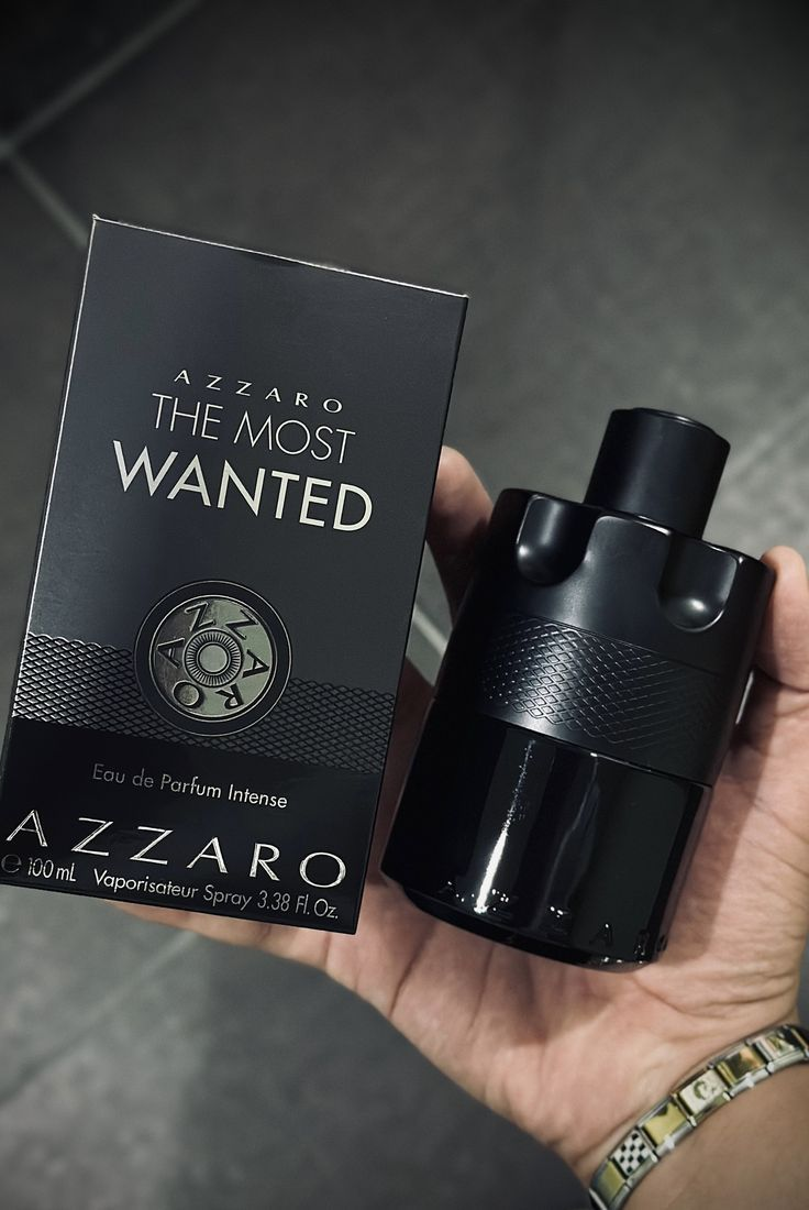 Azzaro, The Most Wanted Intense, Perfume Masculino, Fragrância Ambarada Amadeirada com Cardamomo e Toffee, Eau de Parfum com Longa Fixação, Ideal para noites frias, 100ml
