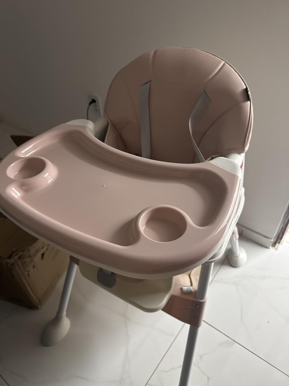 Cadeira de Alimentação Portátil Bebê Honey Maxi Baby (Rosa)