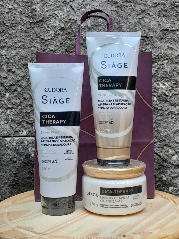 Combo Siàge Cica-therapy + Nutri Diamond (3 Itens)