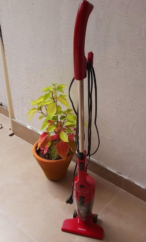 MONDIAL Aspirador de Pó Turbo Cycle, Vermelho/Preto, 1100W, 220V - AP-36