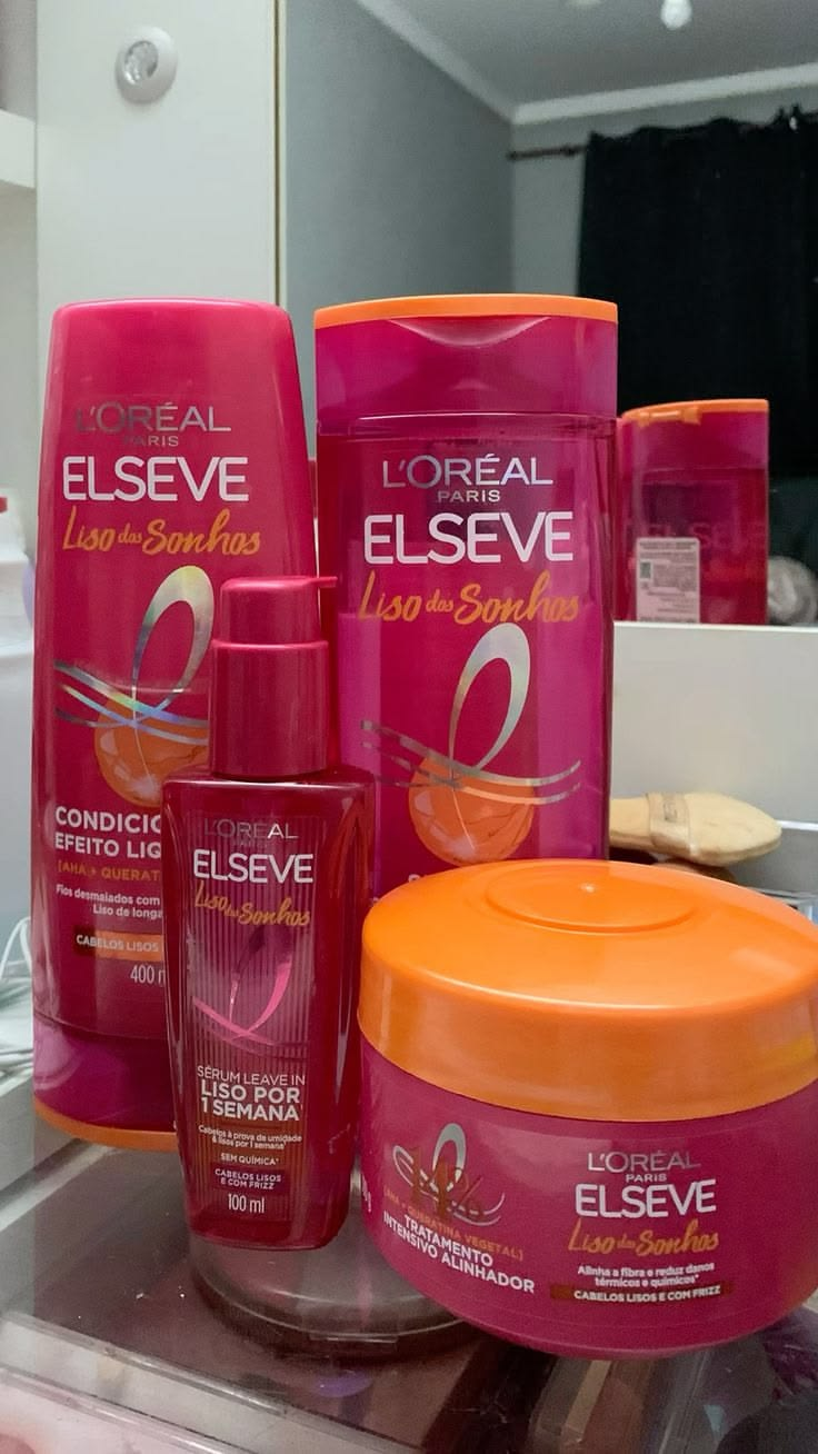 KIT ELSEVE SH + COND + SÉRUM + MÁSC LISO DOS SONHOS | Shopee Brasil