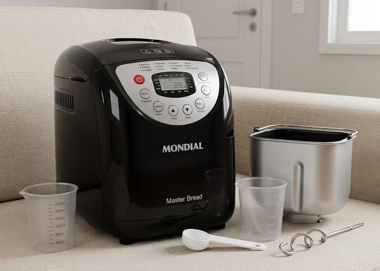 Panificadora Automática Master Bread, Mondial, Preto, 700W, 220V - NPF-53