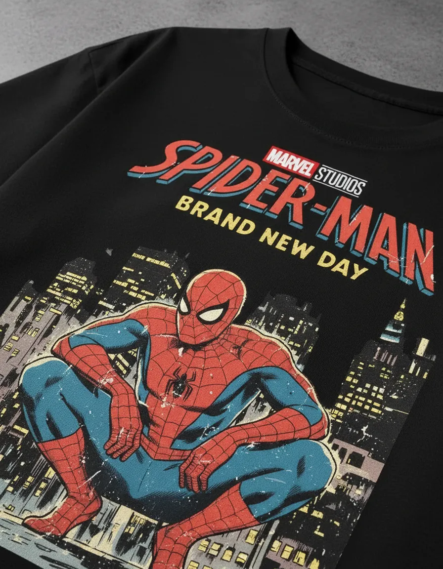 Camiseta Homem Aranha Spiderman Filme Cinema Geek Retro