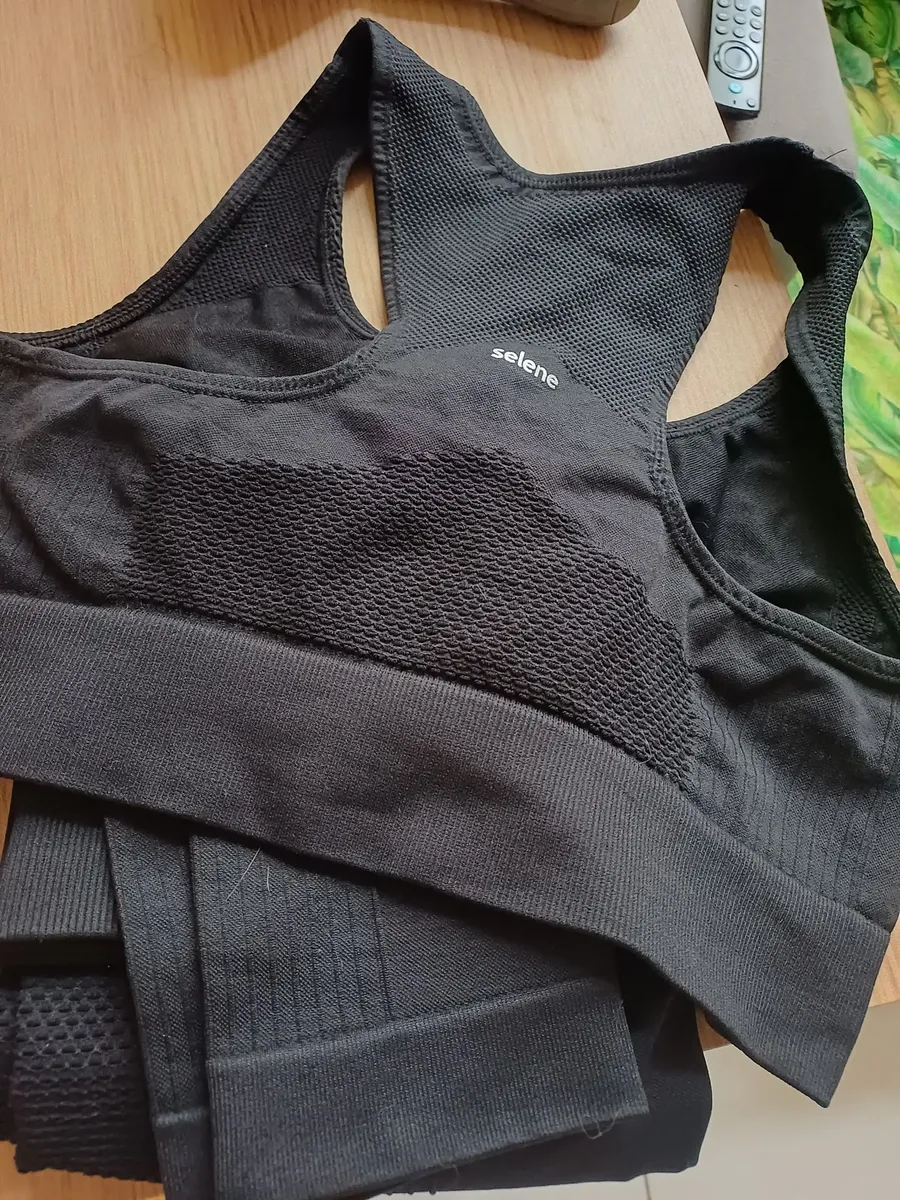 Conjunto Legging + Top Selene Feminina S/costura Academia