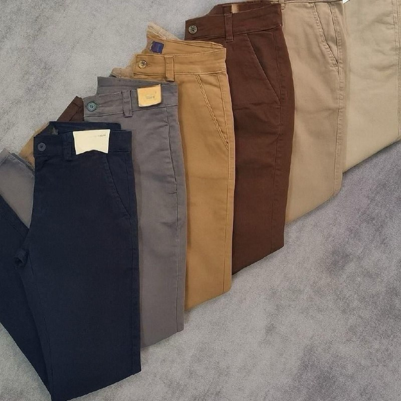 Calça Sarja Masculina Bolso Faca E Embutido Esporte Fino