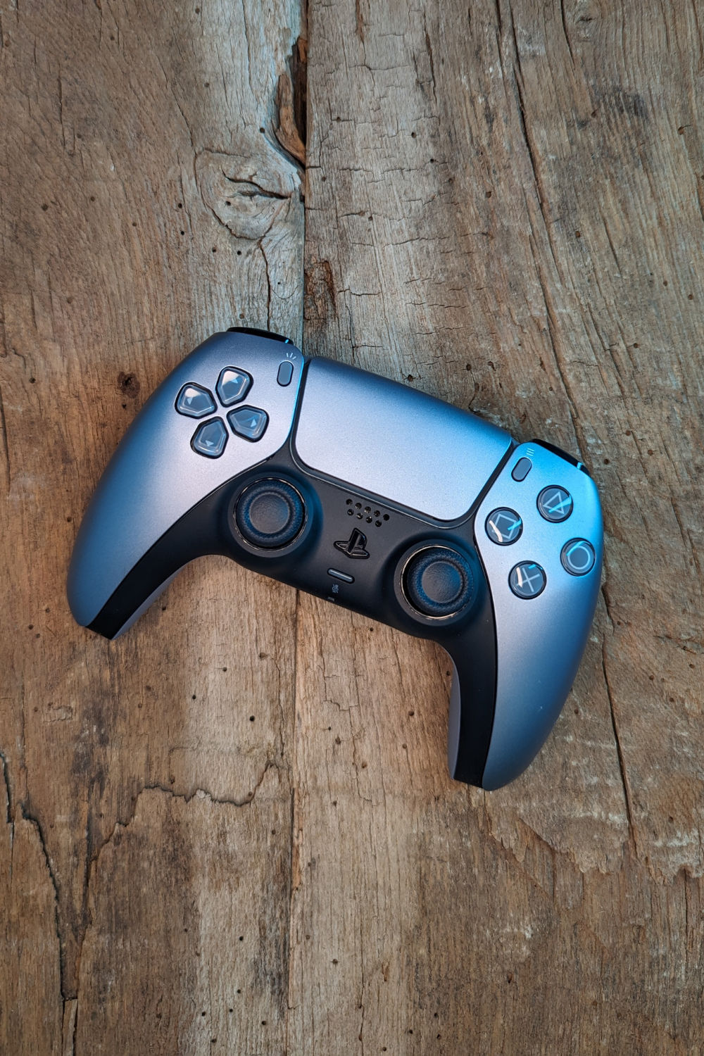 Sony PlayStation DualSense CFI-ZCT1W Controle Sem Fio Sterling Silver Cor Cinza
