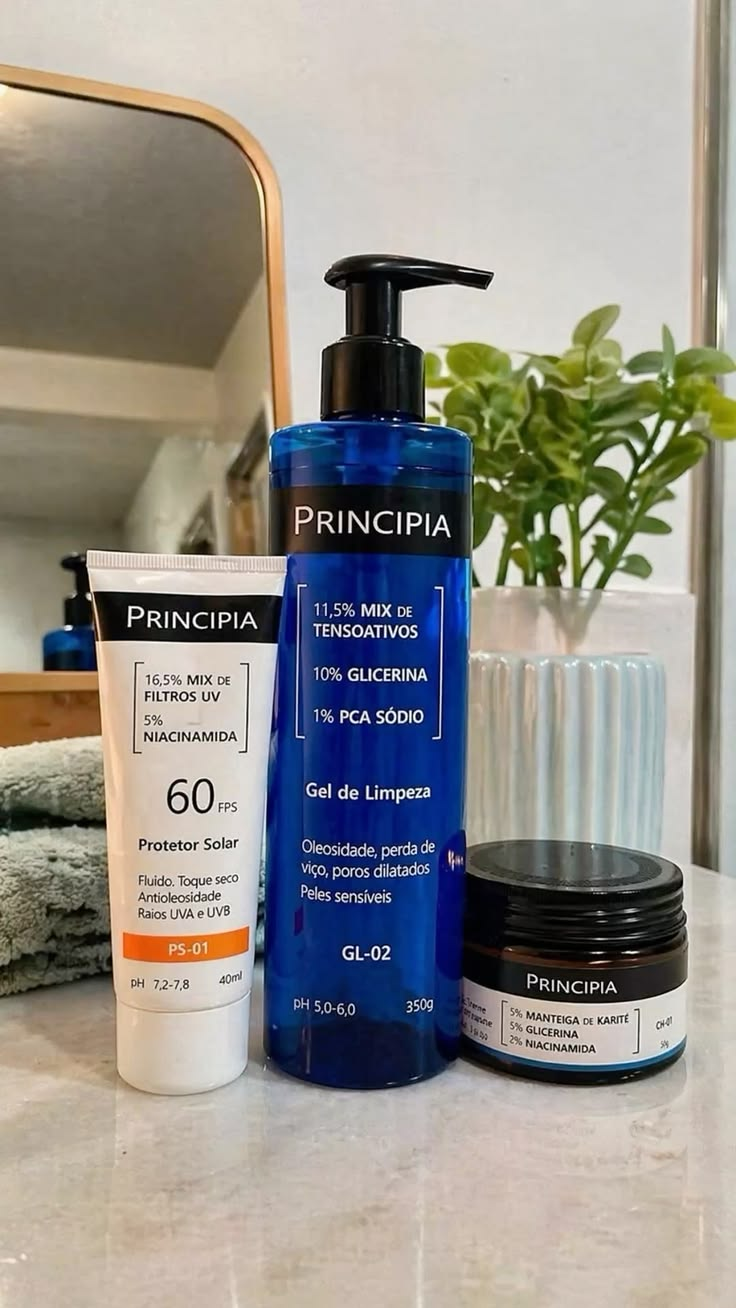 Principia Kit Completo Para Pele Sensível Com Fps 60