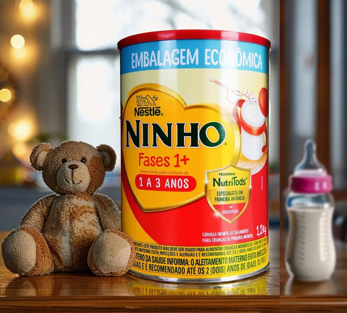 Ninho Fases 1 - Fórmula Infantil, 1.2 kg (Pacote de 1)