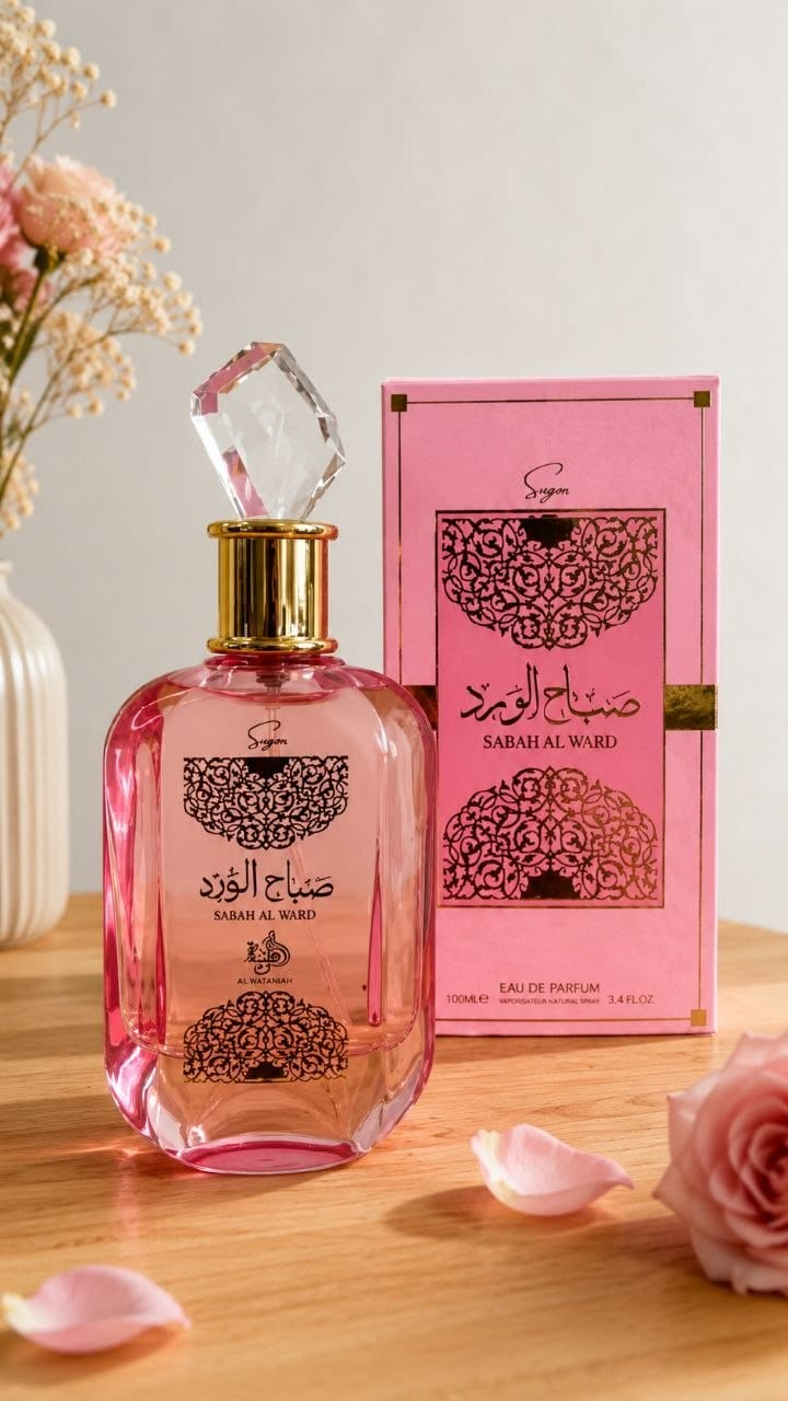 Perfume Árabe Feminino Sabah Al Ward Sugar Al Wataniah 100ml EDP