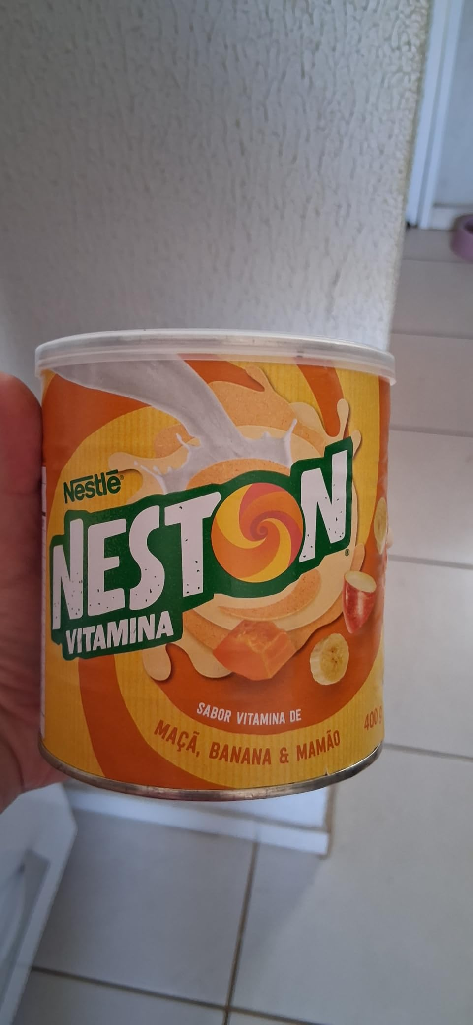 Neston Cereal Infantil Vitamina Maçã Banana E Mamão 400G
